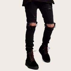 Men ripped skinny jeans